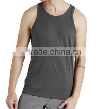 Polyester Mesh singlet Men Sports Gym Wear Printed Stringer Vest Tank Top