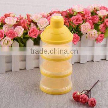 Promotion Bpa Free Non-toxic 3-layers Plastic Baby Milk Powder Container Portable Powder Box photo-2