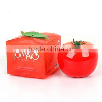 Chinese Product Skin Care Whitening Anti Wrinkle Hyaluronic Acid Beauty Facial Mask, Disposable Tomato Face Sleep Mask