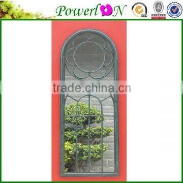 Wholesale Antique New France Metal Frame Mirror For Home Patio Park Garden