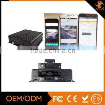 Easy Storage Mini 4 Camera Vehile Dvr With 3G GPS WIFI Module