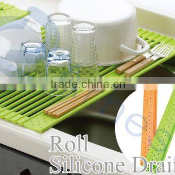 kitchenware kitchen accessories products utensils tools vegetable dishes sink drainers strainer pot silicone roll board mat rack