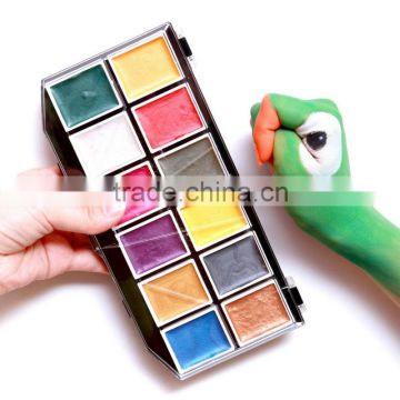 body paint ingredients, waterproof body paint, body color paint