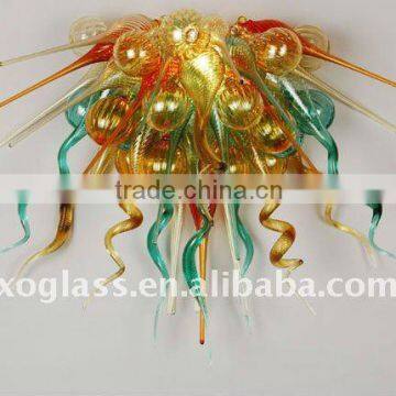 hand made art wall decoration xo-2011508 and crystal glass wall decoration
