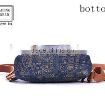 Large Capacity Unisex Handmade Canvas Laptop Bag & Backpack photo-4