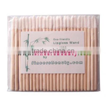 Bamboo Handle Lip Gloss Applicator