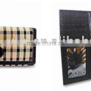 Women's Wallet with Multiple Layers, Measuring 4 x 7 1/2 x 1 1/4 Inches