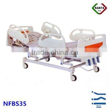 NFBS35 three crank manual abs hospital bed side rail