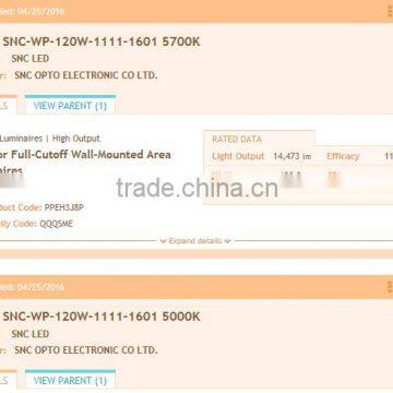 Factory Direct 120w UL DLC Module Led Wall Pack With High Lumen Efficiency for Parking Lot or Building photo-3