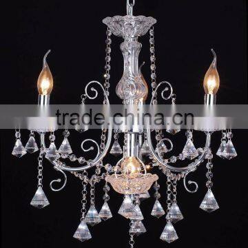 WD-1815-3/5/8 Hot Sale 2016 Classic Chrom Iron K9 Crystal Chandelier