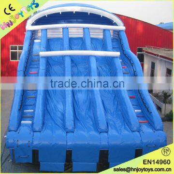 Large four lanes inflatable water slide for adult