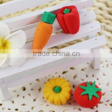 Promotion 3D vegetable shaped eraser