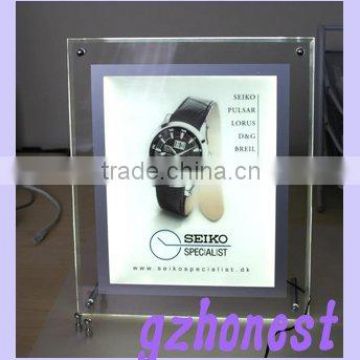 Crystal slim light box