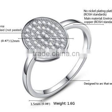 Dubai Silver Jewelry Fashion Value 925 Silver Ring photo-6