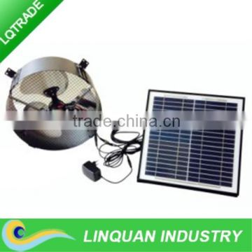 12W 12inch solar gable fan