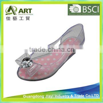 Hot Sale Lovely and Cute Girl's Sandal, PVC Shoes With LED Light photo-4