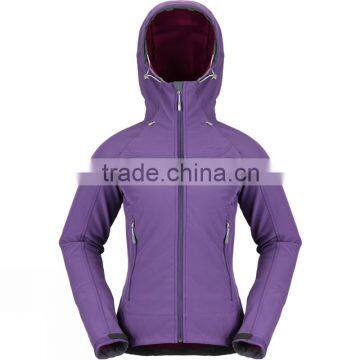 Woven Fabric OEM Service Softshell Jacket for Women