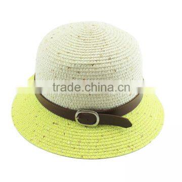 New arrival pure color hat fashion beach straw hats