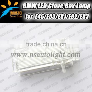 9-16V DC Led glove box lamp for BMW E46 E53 E81 E87 E90 E91 led courtesy light canbus car interior light