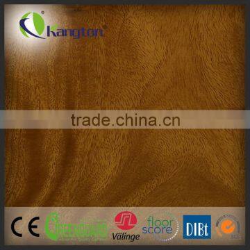 Popular Sale 4.0mm Click sound proof Chestnut luxury Vinyl Flooring