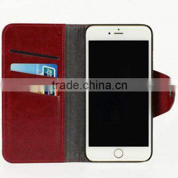 Colorfull Cloth Material Protective Wallet Case For IPhone 6s/6s Plus