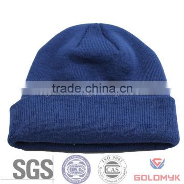 Blue Beanie with Welcomed Style