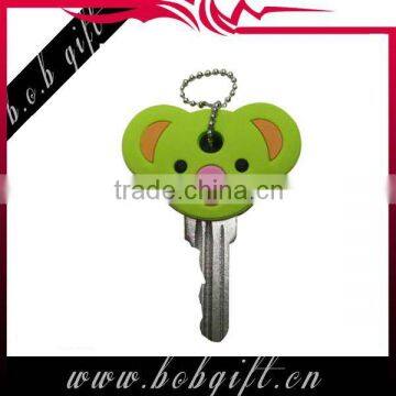 Lovely new design 3D soft PVC rubber key cover