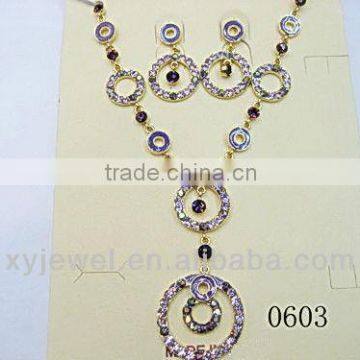 Wholesale jewelry set costume jewelry for women fashion costume jewelry china