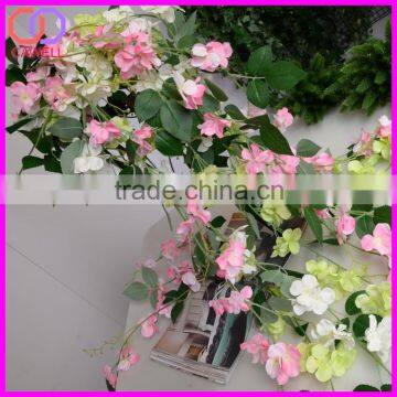 decorative artificial hydrangea garland hydrangea wreath