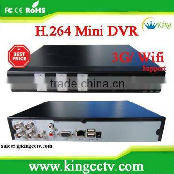 4 ch H.264 Mini DVR:HK-S3104FE