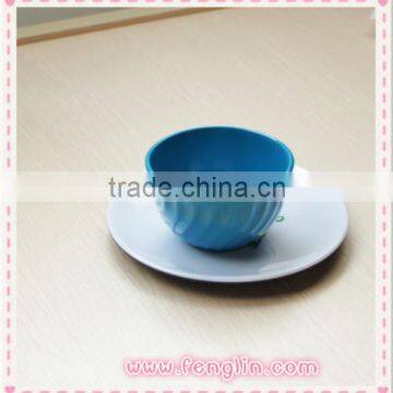 Melamine Tea Cup Saucer, Custom Printed Tea Cup and Saucer photo-4