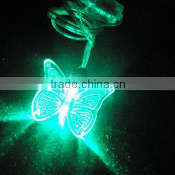 factory selling led necklace,led flashing necklace,light up neckalce