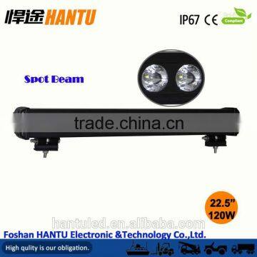 high quality led light bar spot beam 12W led work light arch bent 200W led light bar