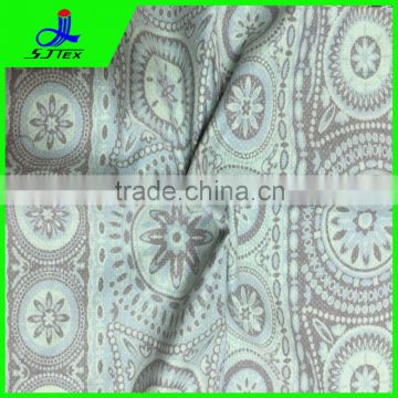 Poly cotton fabric with weft spandex for beachshorts