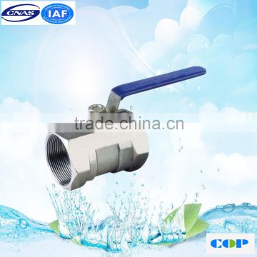 2pc ball valve wcb CF3M CF8M 1 inch stainless steel ball valve