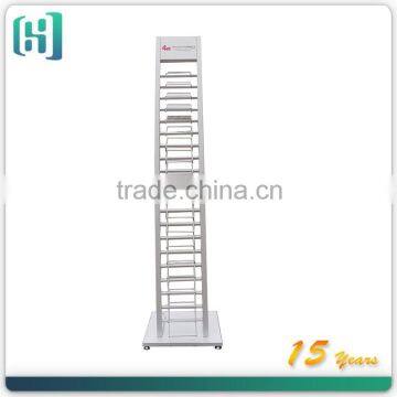 floor standing metal custom sample tile showroom display rack HSX-S0354