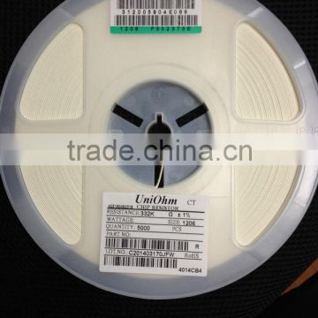 Good Quality Low Price 1206 1% 332K resistor