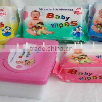 baby wet tissue paper, wet wipe, CE certification, made in China