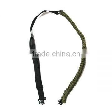 550 paracord survival rifle sling / gun sling, lifting belt sling