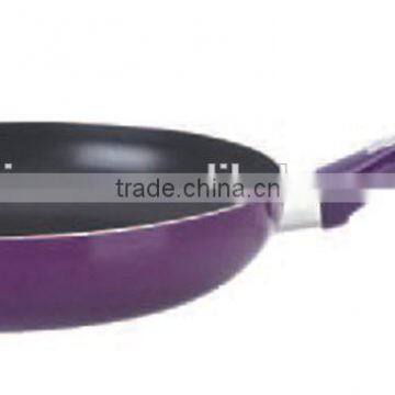 2015 popular press aluminum non-stick color coating normal frying pan