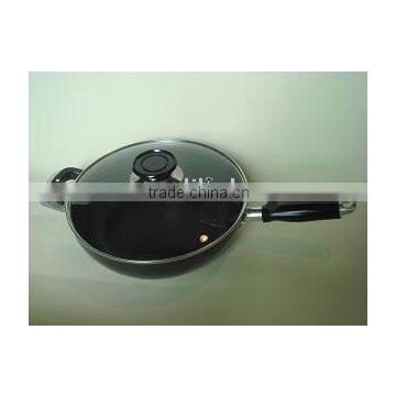 Aluminum Frypan with glass lid