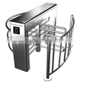 Automatic Security #304 Stainless steel Half Height Turnstile for Entrance Access control