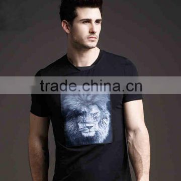 Short sleeve heat transfer printing custom t shirt