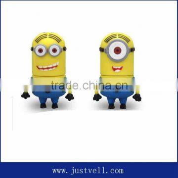 Cartoon usb flash drive PVC bulk 1gb usb flash drives