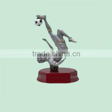 decorative classic resin world cup replica soccer trophy