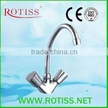 High quality RTS 8812-6J double handle sink mixer