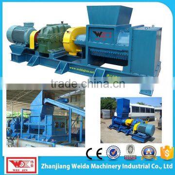 Twin helix breaking crushing cleaning machine all-in-one machine rubber crusher price