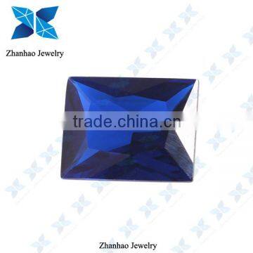 High temperature rectangle nano sapphire precious stone spinel