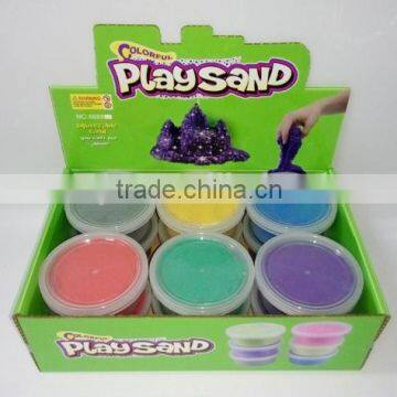 2015 NEW ITEM DIY SPACE PLAY SAND WITH GOLD POWDER TI15070078
