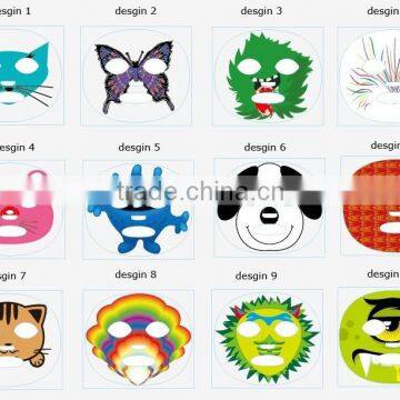 children custom party temporary tattoos mask sticker face tattoos